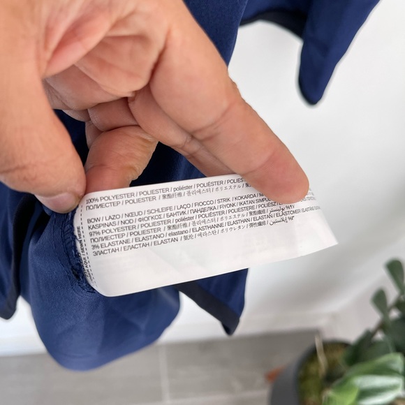 MANGO Long Sleeve Mini Dress Size 2 NWT - Picture 7 of 8